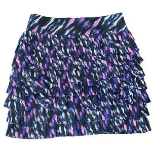ANN TAYLOR Women's  Fringe Tiered Skirt size 4